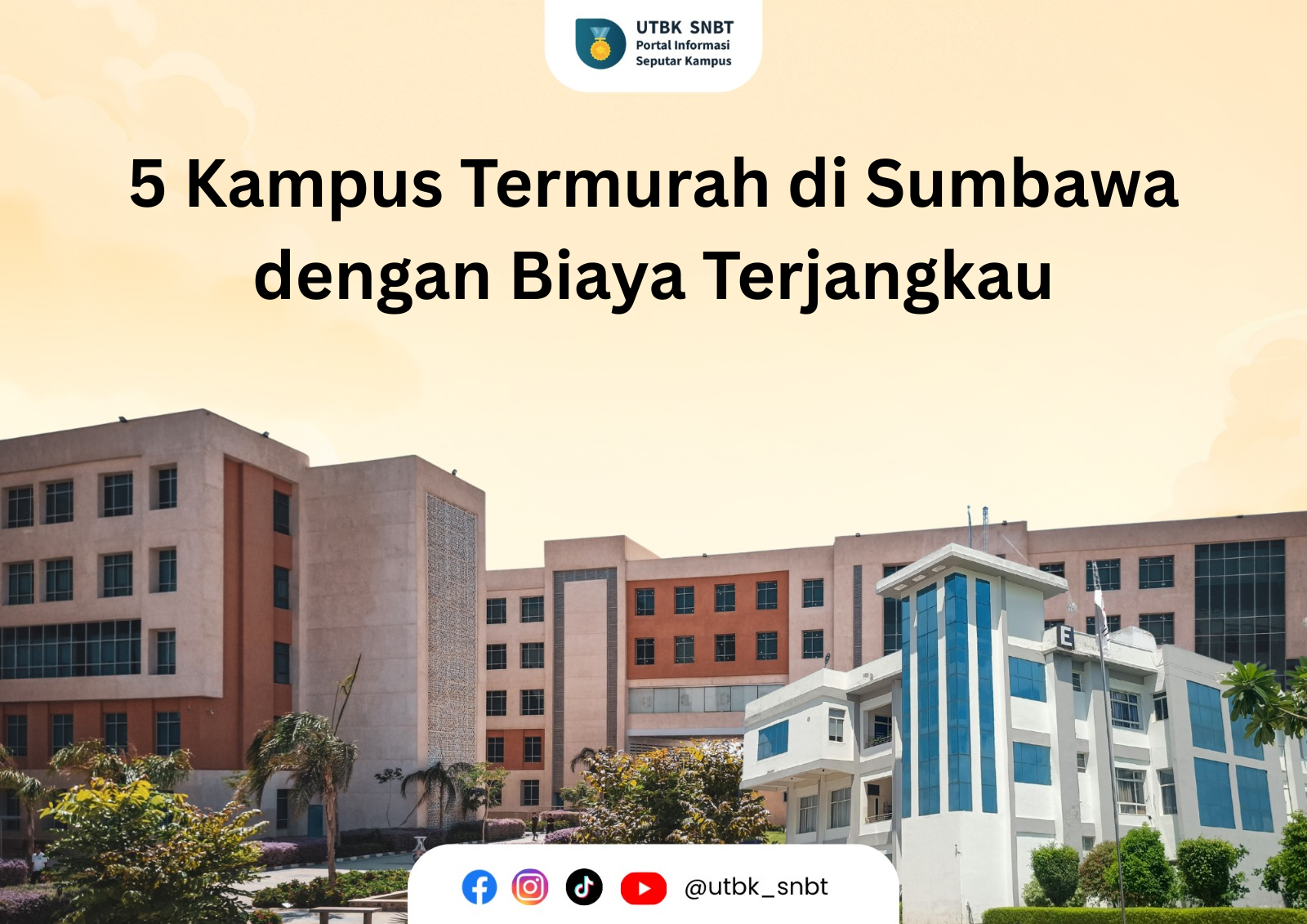 5 Kampus Termurah di Sumbawa dengan Biaya Terjangkau